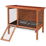 Rabbitat with Hop Way Door Rabbit Hutch - Ware 01550