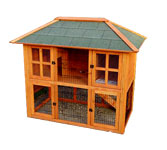 Outdoor Rabbit Hutch Design 4