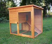 Outdoor Rabbit Hutch Design 12