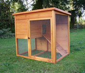 Outdoor Rabbit Hutch Design 12