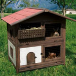 Outdoor Rabbit Hutch Design 24