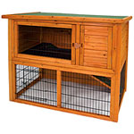 Ware Mfg. Premium+ Penthouse Rabbit Hutch 45.75"W x 25"D x 36.25"H Item #01517