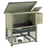 Ferplast Ranch 100 Plus Rabbit Hutch 46"W x 28"D x 39.75"H Item #57090900