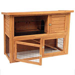 Meadow Lodge The Lodge XL Rabbit Hutch 48"W x 19.75"D x 34"H Item #19757 Rosewood Pet Products