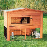 Trixie Two Story Rabbit Hutch 52.75"W x 32.75"D x 43.75"H Item #62322