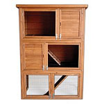 Avantek High Rise Rabbit Hutch Homes 51"W x 26"D x 73"H Item #21807