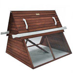 Advantek The Chalet Poultry Hutch, Auburn