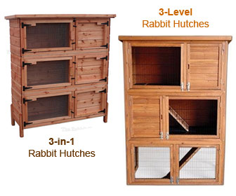 Wooden Rabbit Hutch