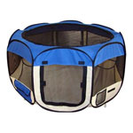 Best Pet Folding Play Pen Medium Blue