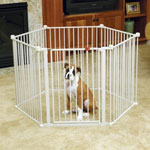 Carlson Convertible Pet Yard Small Animal Pen 144"W x 28"H Item #2200PY