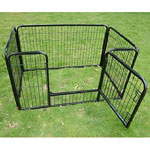 Pawhut 4 Panel Exercise Pen 28" Tall