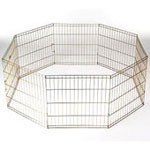 Kennel-Aire Dog Exercise Pen Small Animal Pen 48"W x 48"D x 24"H Item# DOS095