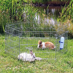 Trixie Outdoor Rabbit Run and Playpen 49.5"Dia. x 23.5"H Item #6250