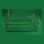 Zoolux Garden Seasons metal garden run - 4 sides Rabbit Playpen 39.5"W x 23.5"D x 19.75"H Item #275001