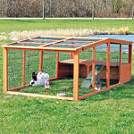 Trixie XL Outdoor Run and Rabbit Playpen 45.5"W x 94.5"D x 31"H Item #62285