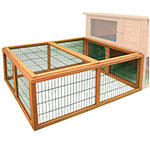 Ware Mfg. Premium+ Penthouse Rabbit Playpen 42.75"W x 45.5"D x 18.5"H Item #01584