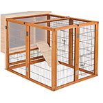 Ware Mfg. Premium+ Large Rabbit Run and Playpen 43.5"W x 40"D x 33"H Item #01595